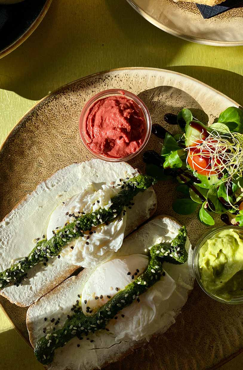 Signature breakfast grazing board